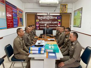ภ.จว.อุบลราชธานี ได้เข้าตรวจราชการจเรตำรวจ สภ.นาโพธิ์(บุณฑริก)